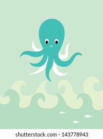 beautiful octopus wallpaper