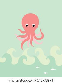 beautiful octopus wallpaper