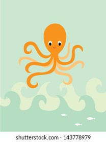 beautiful octopus wallpaper