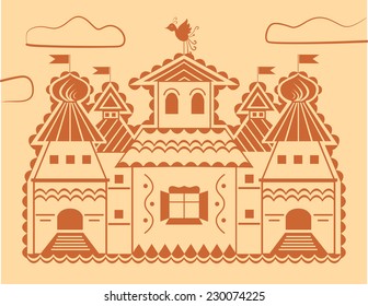 beautiful old castle in high quality.