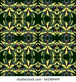 beautiful old color seamless pattern