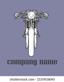 beautiful old motorcycle suitable for your workshop 