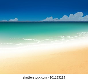 Schöner Strand