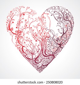 Beautiful openwork heart.