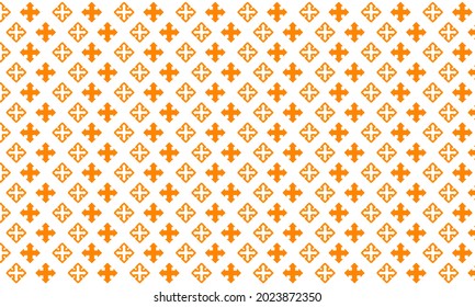 Hermoso fondo de patrón impecable de flecha naranja