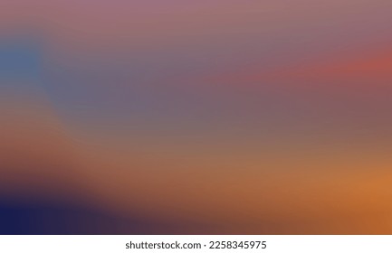 beautiful orange color gradient background