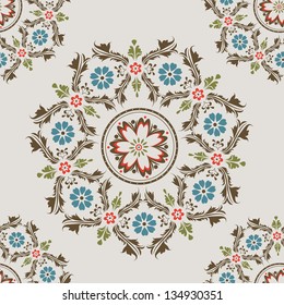 Beautiful orient style seamless pattern