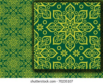 beautiful oriental (eastern) pattern