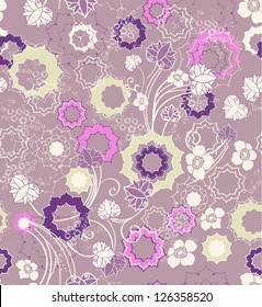 beautiful oriental seamless background