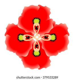 the beautiful and original illustration of a dancing girls with a flowers.
