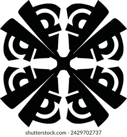 beautiful ornament, abstact pattern, charming and aesthetic