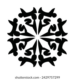 beautiful ornament, abstact pattern, charming and aesthetic