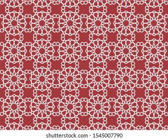 Beautiful Ornament Arabic Pattern Simple and Modern Creative for Wallpaper, Backgrop or Background Home Interior