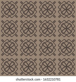 beautiful ornament seamless pattern vector editable color