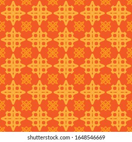 beautiful ornament seamless pattern vector editable color