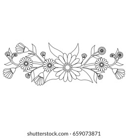 Beautiful ornamental flowers