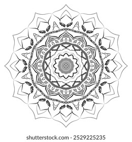 Beautiful Ornamental Mandala Pattern Background