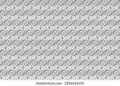 Beautiful Ornamental Pattern for Wrapping Paper and Gift Wrap Design