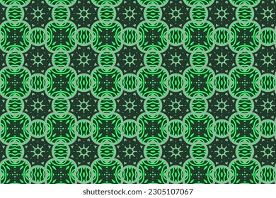Hermoso patrón ornamental para envolver papel y envolver diseño de regalo