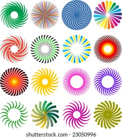 beautiful ornamental shapes