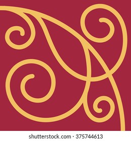 Beautiful ornamental tile background vector illustration. Great for patterns, vintage design, and wallpaper.