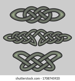 Beautiful ornaments.Vector isolated. Use for tattoo, patterns.
