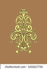 beautiful ornate pattern in a classic style