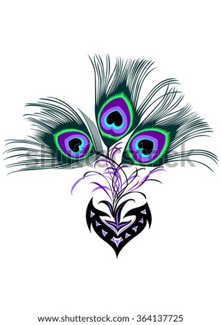 Peacock Feather Border Designs | Clipart Panda - Free Clipart Images ...