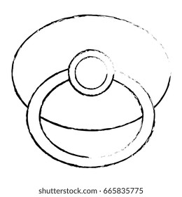 beautiful pacifier accessory for a baby