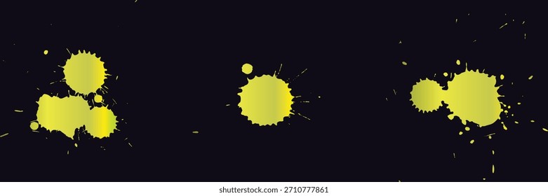 schöne Pinsel Form Strich Design Illustration auf schwarzem Hintergrund