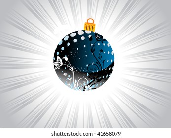beautiful painting with ball vector art illustration
