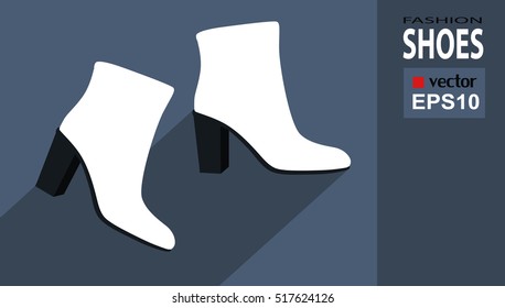 Beautiful pair of shoes Vector Illustration