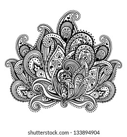 Beautiful paisley ornament