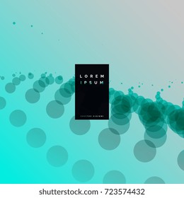 beautiful particles dots elegant background
