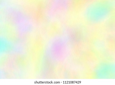 Beautiful pastel background - VECTOR EPS 10. Wonderful iridescent wallpaper. Rainbow texture. Trendy holographic foil. Colorful design card.