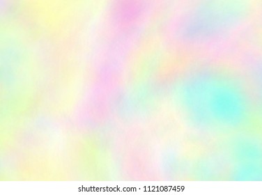 Beautiful pastel background - VECTOR EPS 10. Wonderful iridescent wallpaper. Rainbow texture. Trendy holographic foil. Colorful design card.