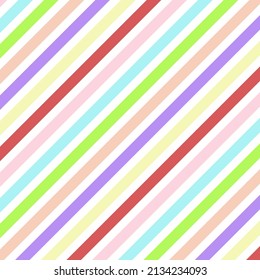 Schöne pastellfarbene, mehrfarbige Streifen, Vektorgrafik. für Hintergrund