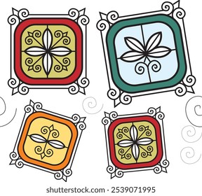 Design de padrão bonito para design gráfico, vetorial 