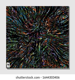 beautiful pattern abstract line colorful,with decorative grunge elements