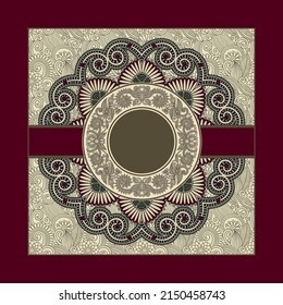 beautiful pattern background vector Vintage Abstract Background