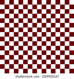 Beautiful pattern, checkered pattern, red square.  red and white alternating grid seamless pattern  for illustration