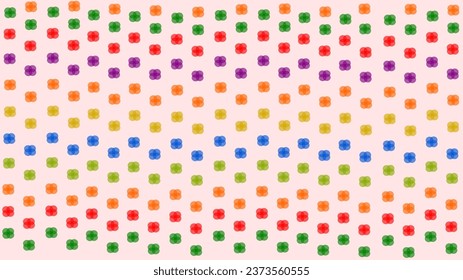 Schönes Muster, bunt, Vektorgrafik, Kunst, abstrakt