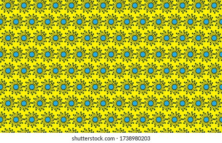 Beautiful pattern design for fabric applications