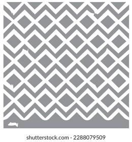 A Beautiful Pattern And Fashion Modern Element