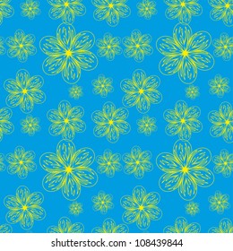 beautiful pattern with flowers. A background for registration