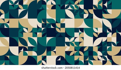 un bonito conjunto de tonos verdes 