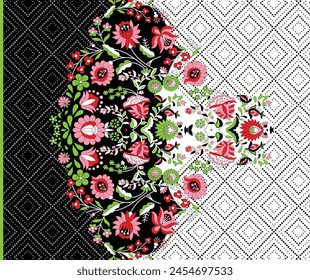 A Beautiful Pattern Illustrated Fashion Element Texture Back Ground