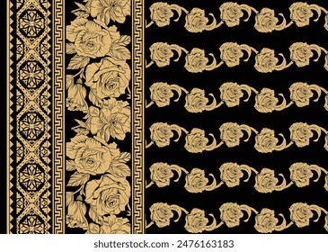 A Beautiful Pattern Illustrated Fashion Element Texture Back Ground