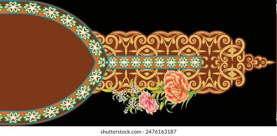 A Beautiful Pattern Illustrated Fashion Element Texture Back Ground