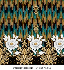 A Beautiful Pattern Illustrated Fashion Element Texture Back Ground